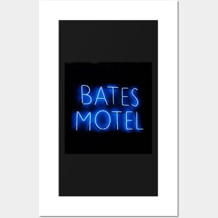 Bates Motel sign Posters and Art